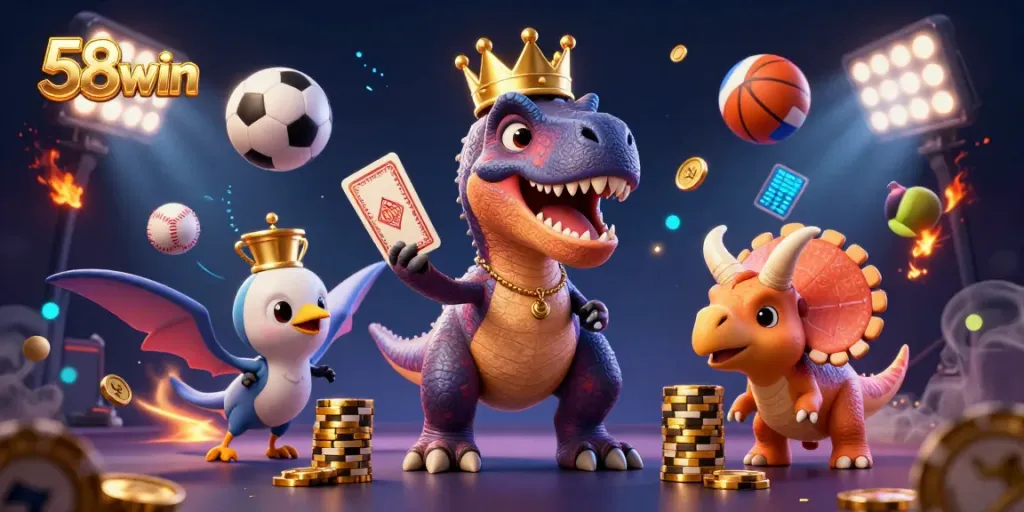 Experience thrilling victories at 58win with exciting card games in a vibrant casino setting.