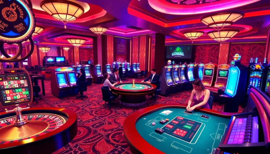 Experience the excitement of dom88.us.com with engaging casino games and vibrant atmospheres.