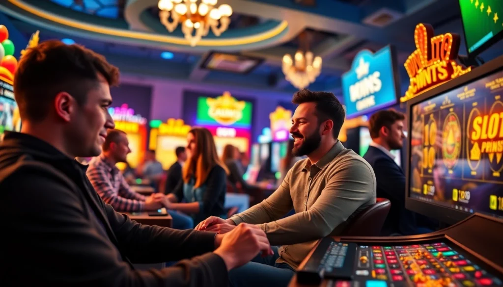 Exciting online betting environment at stimmgewitter.org showcasing diverse players enjoying various games.