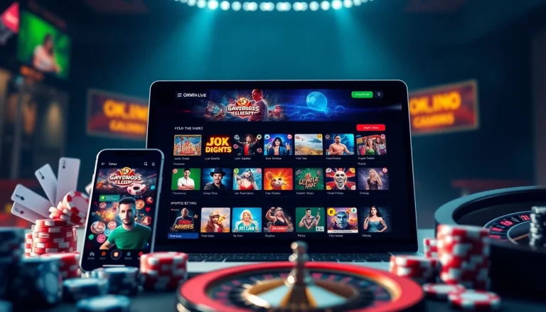 Experience the thrilling online gambling environment at okvipwin.live, featuring vibrant games and user-friendly interface.