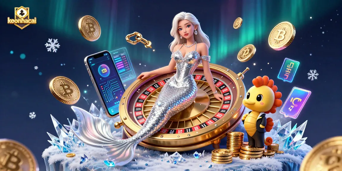 Immerse yourself in the exciting keonhacai world of betting with a vibrant illustration featuring a glamorous woman and golden roulette.