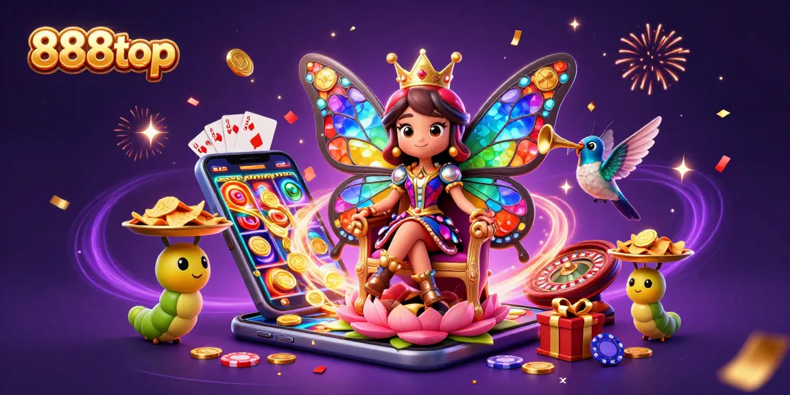 Experience thrilling gameplay at 888top with immersive 3D casino action and vibrant illustrations.