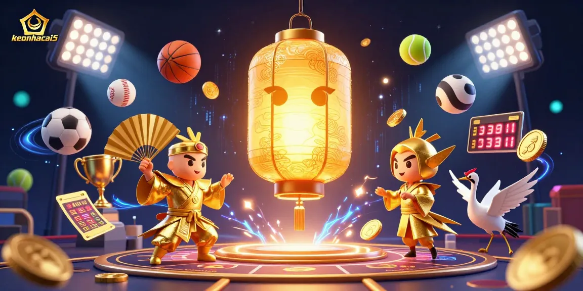 Engage in sports betting excitement with keonhacai5 featuring dynamic sports elements and a vibrant casino atmosphere.
